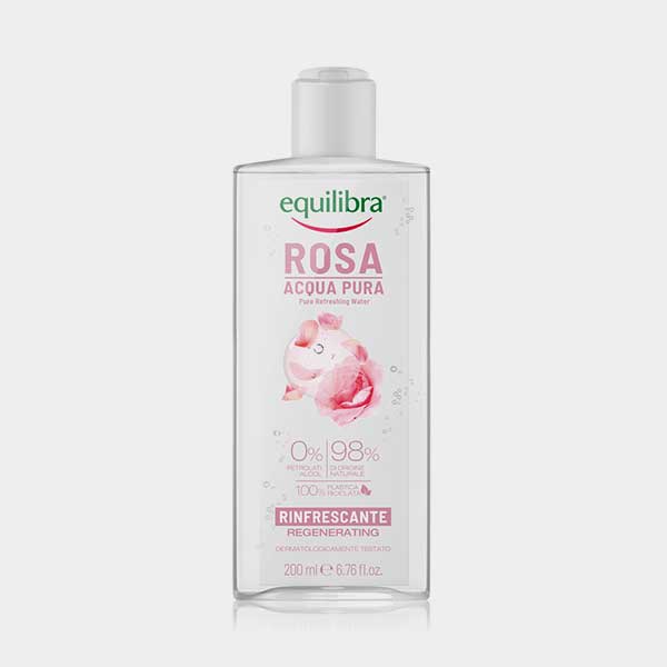 Equilibra rosa acqua pura rinfrescante